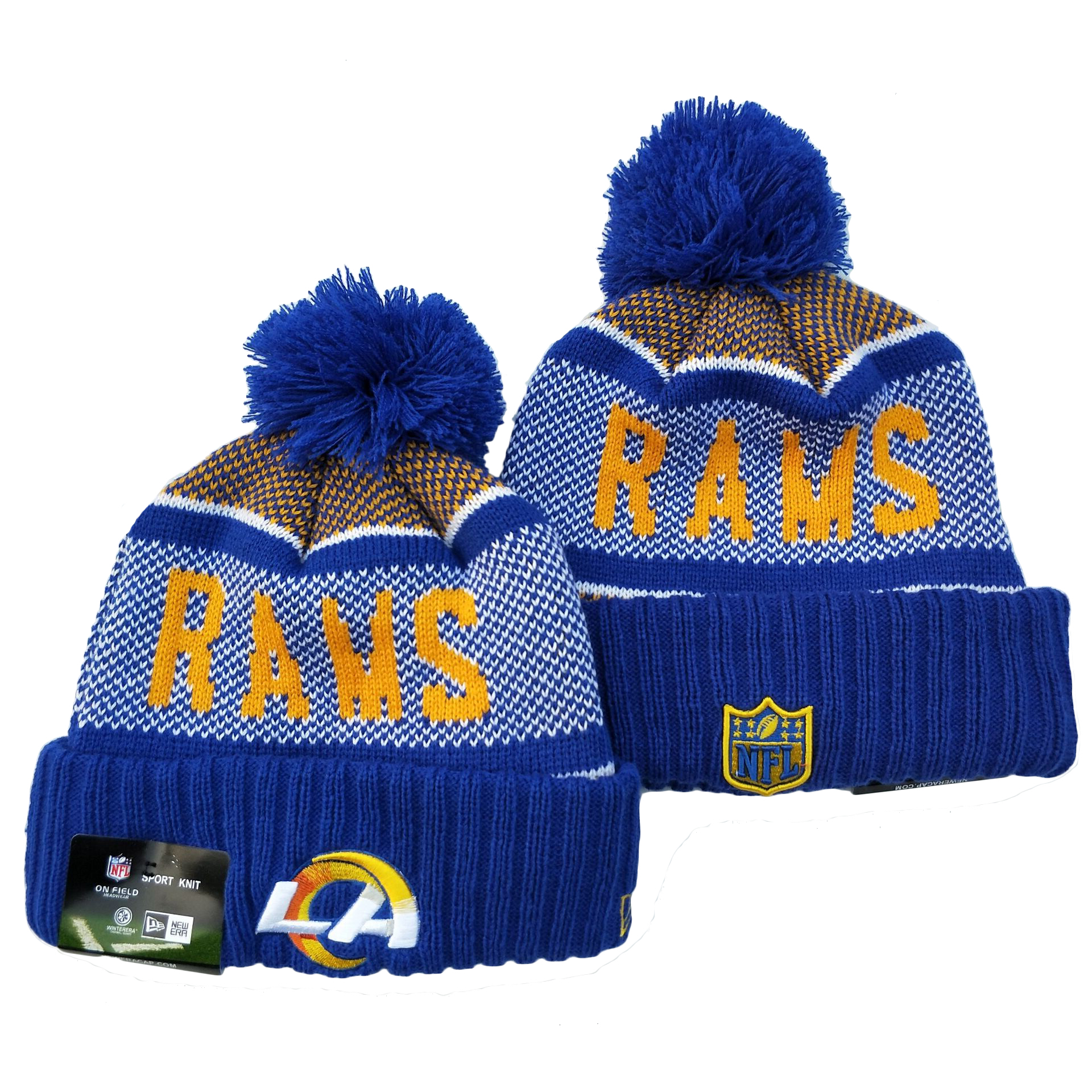 Los Angeles Rams Knit Hats 052